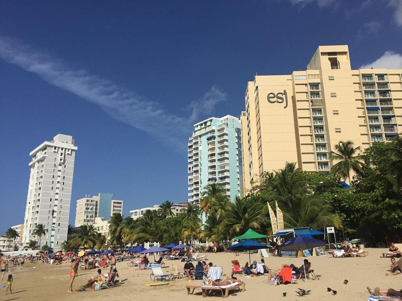 Tropical Studio At The Beach In Isla Verde San Juan Eksteriør billede
